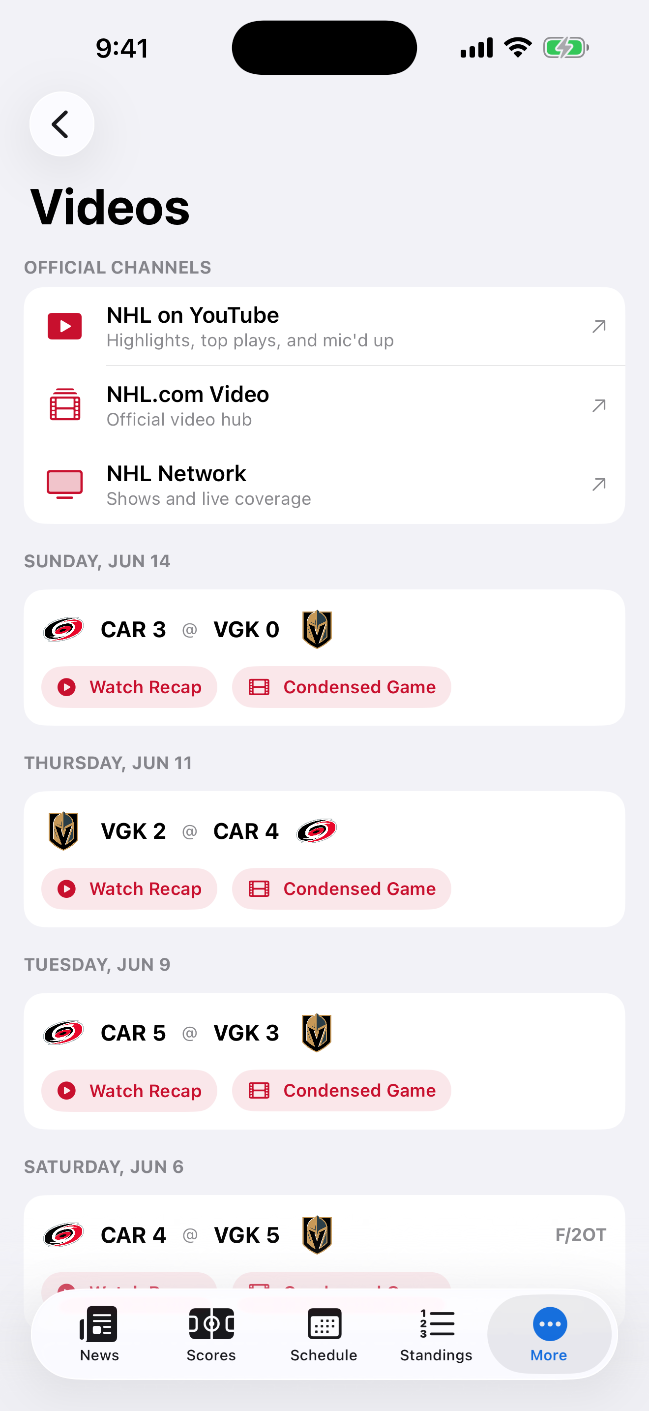 Center Ice screenshot