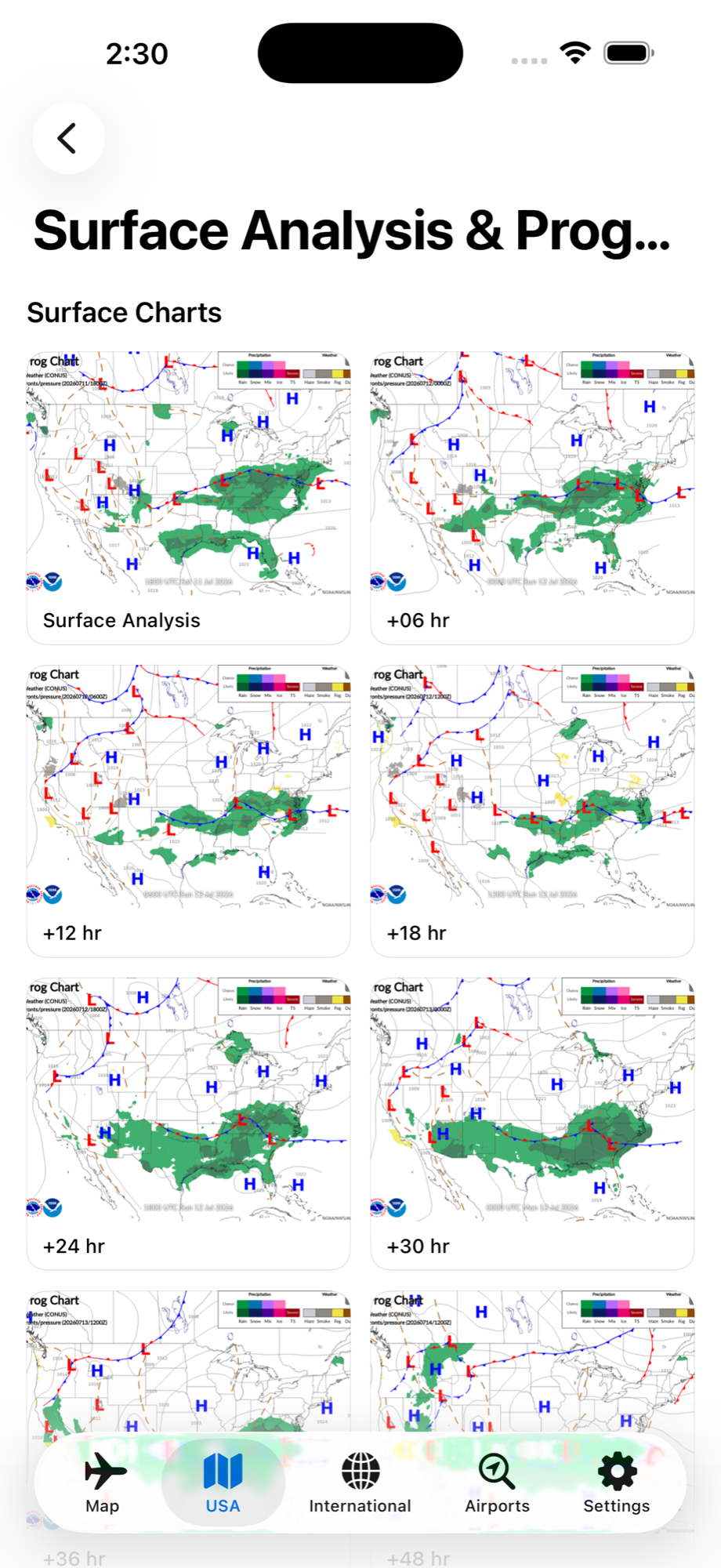 Fly Forecast screenshot